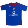 Camiseta Manchester United 2005-06 Retro Segunda