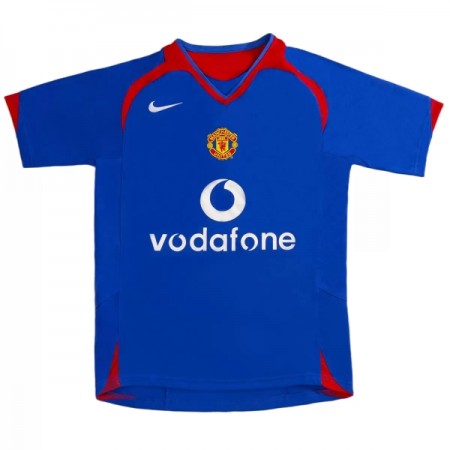 Camiseta Manchester United 2005-06 Retro Segunda