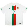 Camiseta Portugal Ronaldo 7 2010 Retro Segunda