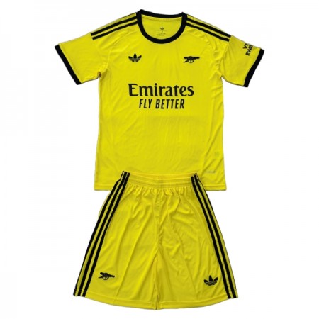 Camiseta Niño Arsenal Portero 2025-26 Amarilla Camiseta Niño Arsenal Portero 2025-26 Amarilla