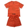 Camiseta Niño FC Barcelona Portero 2025-26 Naranja