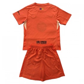 Camiseta Niño FC Barcelona Portero 2025-26 Naranja