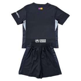 Camiseta Niño FC Barcelona Portero 2025-26 Negra