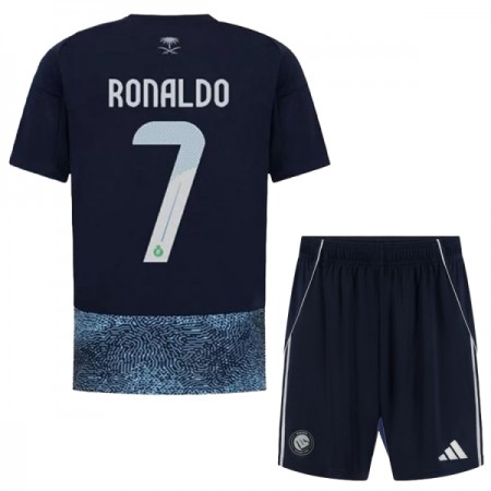 Camiseta Niño Al Nassr Ronaldo 7 Segunda 2025-26