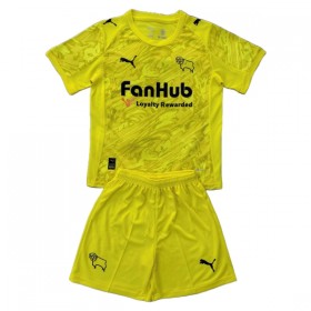 Camiseta Niño Derby County Portero 2025-26 Amarilla