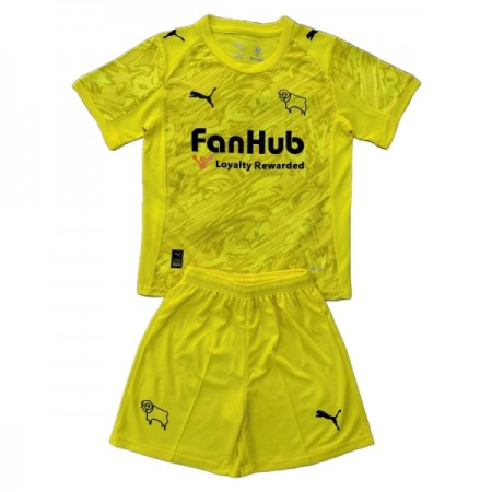Camiseta Niño Derby County Portero 2025-26 Amarilla Camiseta Niño Derby County Portero 2025-26 Amarilla