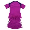 Camiseta Niño Leeds United Portero 2025-26 Violeta