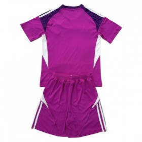 Camiseta Niño Leeds United Portero 2025-26 Violeta