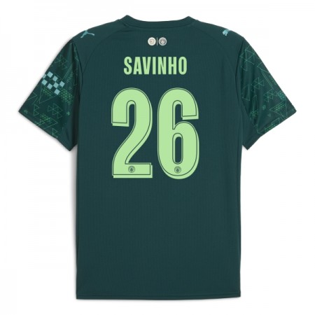 Camiseta Manchester City Savinho 26 EA Sport Cuarta 2025-26 Camiseta Manchester City Savinho 26 EA Sport Cuarta 2025-26