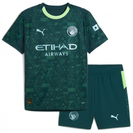 Camiseta Niño Manchester City EA Sport Cuarta 2025-26 Camiseta Niño Manchester City EA Sport Cuarta 2025-26