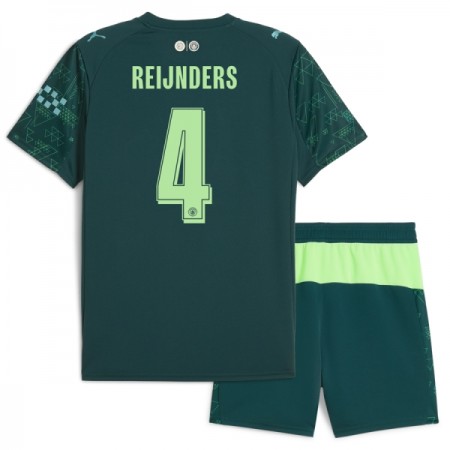 Camiseta Niño Manchester City Reijnders 4 EA Sport Cuarta 2025-26