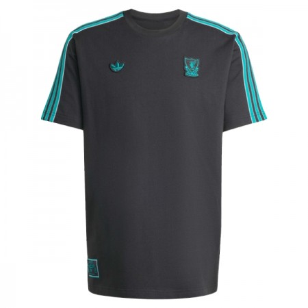 Camiseta Liverpool Terrace Icons 2025-26 Negra