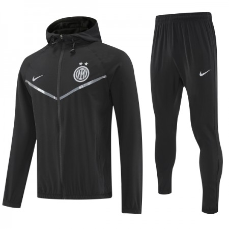 Inter Milan 2025-26 Chaqueta De Entrenamiento Con Capucha Negra Inter Milan 2025-26 Chaqueta De Entrenamiento Con Capucha Negra