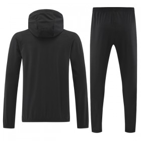 Inter Milan 2025-26 Chaqueta De Entrenamiento Con Capucha Negra