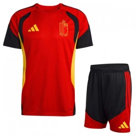 Bélgica Mundial 2026 Niño Camiseta De Entrenamiento Roja