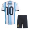 Camiseta Niño Argentina Messi 10 Primera Mundial 2026