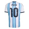 Camiseta Niño Argentina Messi 10 Primera Mundial 2026