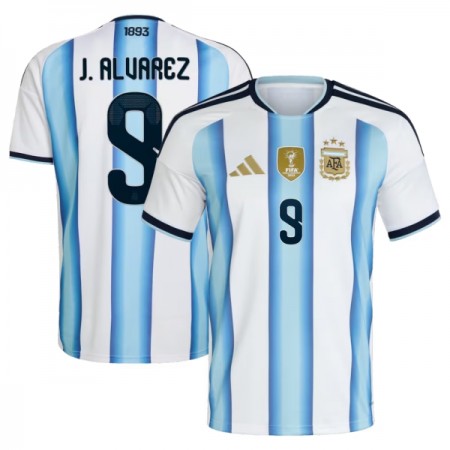 Camiseta Argentina J. Alvarez 9 Primera Mundial 2026