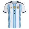 Camiseta Argentina J. Alvarez 9 Primera Mundial 2026