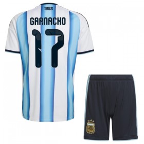 Camiseta Niño Argentina Garnacho 17 Primera Mundial 2026
