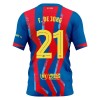 Camiseta FC Barcelona Frenkie de Jong 21 Cuarta 2025-26