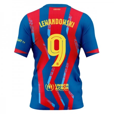 Camiseta FC Barcelona Lewandowski 9 Cuarta 2025-26 Camiseta FC Barcelona Lewandowski 9 Cuarta 2025-26