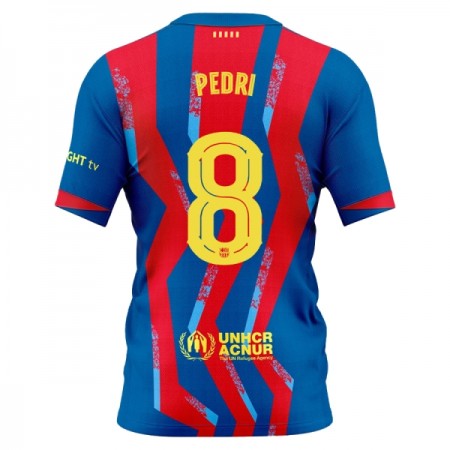 Camiseta FC Barcelona Pedri 8 Cuarta 2025-26 Camiseta FC Barcelona Pedri 8 Cuarta 2025-26
