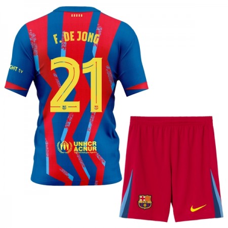 Camiseta Niño FC Barcelona Frenkie de Jong 21 Cuarta 2025-26 Camiseta Niño FC Barcelona Frenkie de Jong 21 Cuarta 2025-26