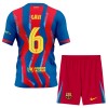Camiseta Niño FC Barcelona Gavi 6 Cuarta 2025-26