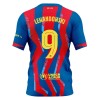 Camiseta Niño FC Barcelona Lewandowski 9 Cuarta 2025-26