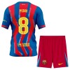 Camiseta Niño FC Barcelona Pedri 8 Cuarta 2025-26