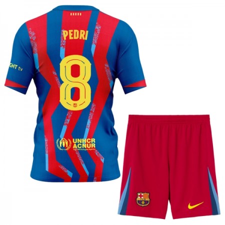 Camiseta Niño FC Barcelona Pedri 8 Cuarta 2025-26
