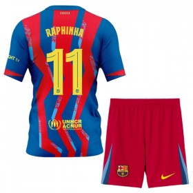 Camiseta Niño FC Barcelona Raphinha 11 Cuarta 2025-26