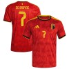Camiseta Bélgica De Bruyne 7 Primera Mundial 2026 Camiseta Bélgica De Bruyne 7 Primera Mundial 2026