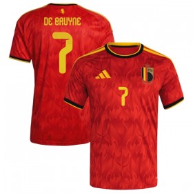 Camiseta Bélgica De Bruyne 7 Primera Mundial 2026