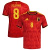 Camiseta Bélgica Tielemans 8 Primera Mundial 2026