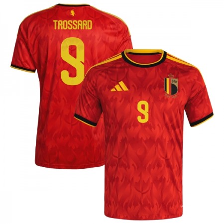 Camiseta Bélgica Trossard 9 Primera Mundial 2026 Camiseta Bélgica Trossard 9 Primera Mundial 2026