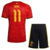 Camiseta Niño Bélgica Doku 11 Primera Mundial 2026 Camiseta Niño Bélgica Doku 11 Primera Mundial 2026