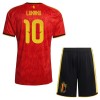 Camiseta Niño Bélgica Lukaku 10 Primera Mundial 2026 Camiseta Niño Bélgica Lukaku 10 Primera Mundial 2026
