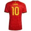Camiseta Niño Bélgica Lukaku 10 Primera Mundial 2026
