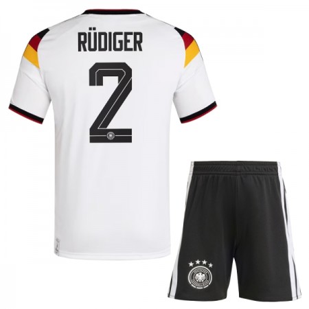 Camiseta Niño Alemania Rudiger 2 Primera Mundial 2026 Camiseta Niño Alemania Rudiger 2 Primera Mundial 2026