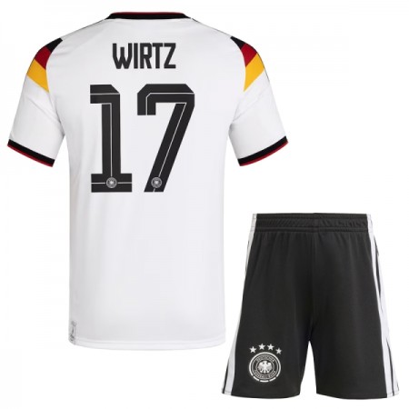 Camiseta Niño Alemania Wirtz 17 Primera Mundial 2026