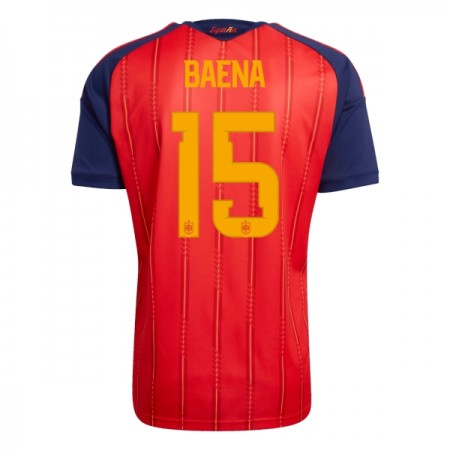 Camiseta España Baena 15 Primera Mundial 2026 Camiseta España Baena 15 Primera Mundial 2026