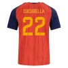 Camiseta España Cucurella 22 Primera Mundial 2026