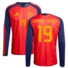 Camiseta España Lamine Yamal 19 Primera Mundial 2026 L/S Camiseta España Lamine Yamal 19 Primera Mundial 2026 L/S