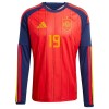 Camiseta España Lamine Yamal 19 Primera Mundial 2026 L/S