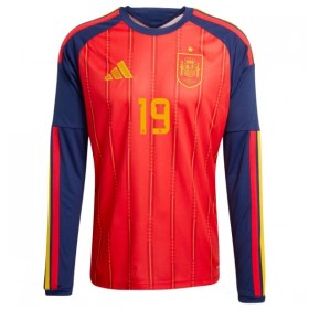 Camiseta España Lamine Yamal 19 Primera Mundial 2026 L/S
