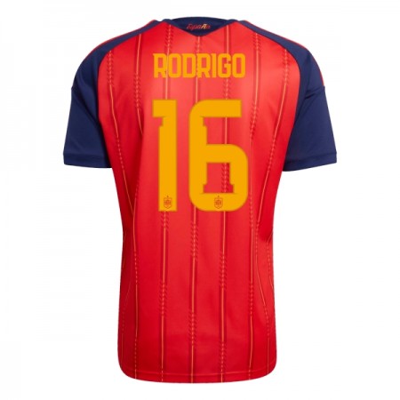 Camiseta España Rodrigo 16 Primera Mundial 2026