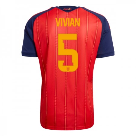 Camiseta España Vivian 5 Primera Mundial 2026 Camiseta España Vivian 5 Primera Mundial 2026
