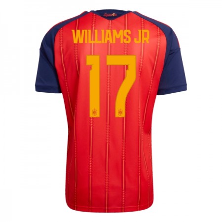 Camiseta España Williams JR 17 Primera Mundial 2026